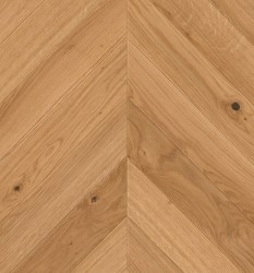 Паркетная доска Living Tree - Дуб Золотистый, Натур (13,5х110х515мм) Французская елка 